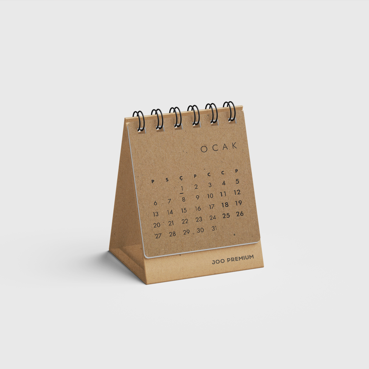 Joo Premium Kraft Mini Takvim