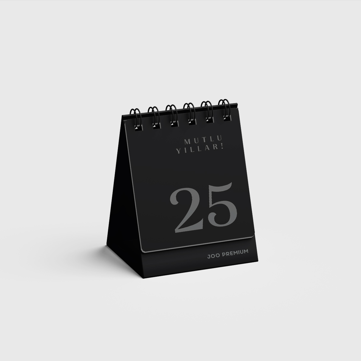 Joo Premium Siyah Mini Takvim Joo Premium Siyah Mini Takvim