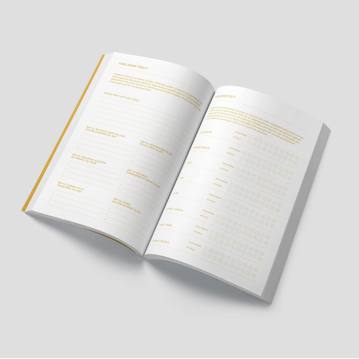 Sarı Renew Planner