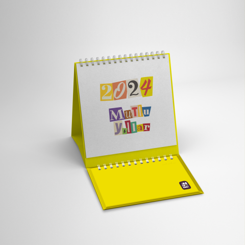 Joo 2024 Not Kağıtlı Masa Takvimi