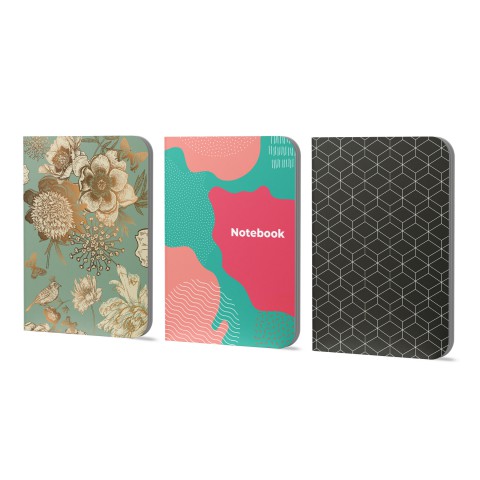 Joo Desen Serisi 3'lü Defter Seti