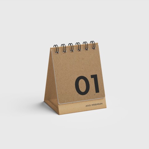 Joo Premium Kraft Mini Takvim Joo Premium Kraft Mini Takvim